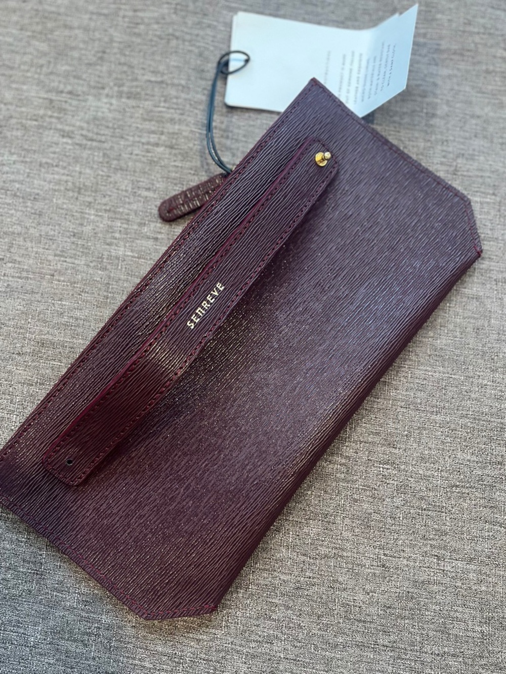 Senreve Mimosa Leather Clutch